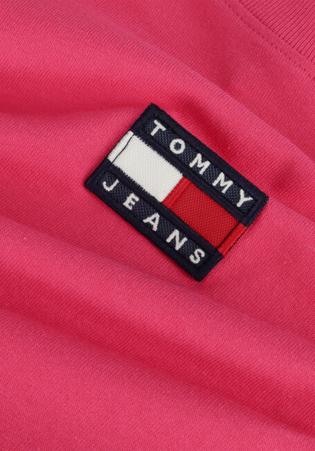 TOMMY JEANS T-shirt TJW TOMMY CENTER BADGE TEE en rose - large