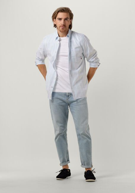 TOMMY HILFIGER Chemise décontracté OXFORD STRIPE RF SHIRT en bleu - large