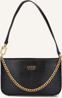 Zwarte GUESS Schoudertas KATEY MINI TOP ZIP SHOULDER BAG - medium