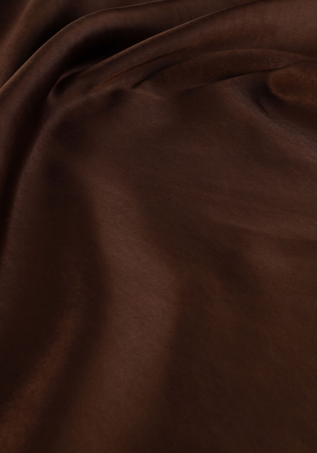 NOTRE-V Jupe midi SATIN SKIRT en marron - large