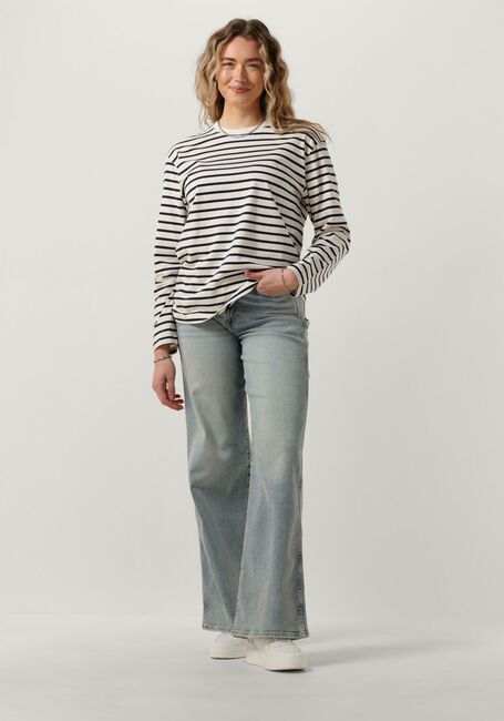 Blauwe ENVII Tops & T-shirts ENKULLA LS STRIPE 5310 - large