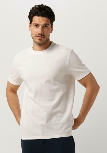 PURE PATH T-shirt PIQUE THIRT WITH EMBROIDERY ON THE CHEST Blanc - large