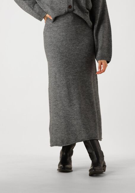 EDITED Jupe maxi PANJA KNIT SKIRT Gris foncé - large
