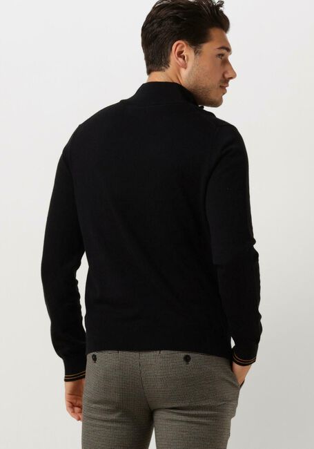 PS PAUL SMITH Pull MENS SWEATER ZIP NECK ZEB BAD en noir - large