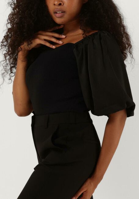 CO'COUTURE Haut MERCIA OFF SHOULDER MIX BLOUSE en noir - large