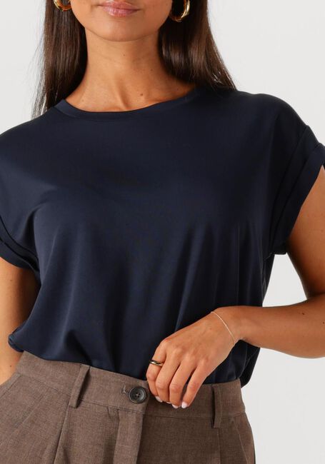 MSCH COPENHAGEN Haut MSCHBIRDIA LYNETTE TEE Bleu foncé - large