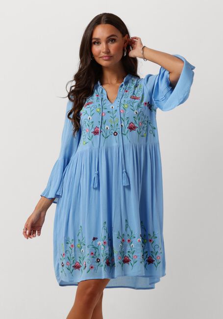 Y.A.S. Mini robe YASCHELLA 3/4 TUNIC DRESS S. FEST en bleu - large