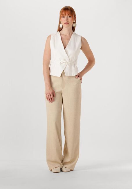 NEO NOIR Gilet SAMARA RAMIE WAISTCOAT en blanc - large