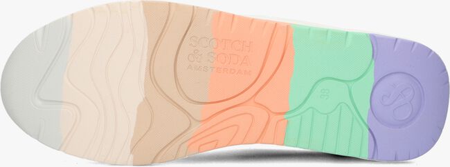 SCOTCH & SODA CELEST Baskets basses en blanc - large