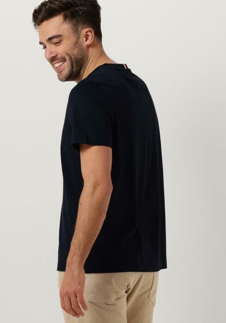 TOMMY HILFIGER T-shirt MONOGRAM IMD TEE Bleu foncé - large