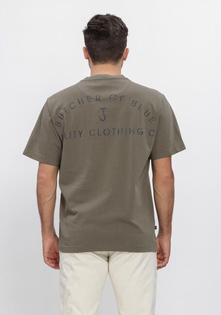 Groene BUTCHER OF BLUE T-shirt ARMY QCC LOOSE TEE - large