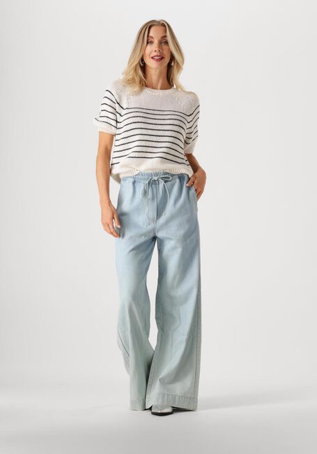BY-BAR Pull CRUZ STRIPE PULLOVER Écru - large