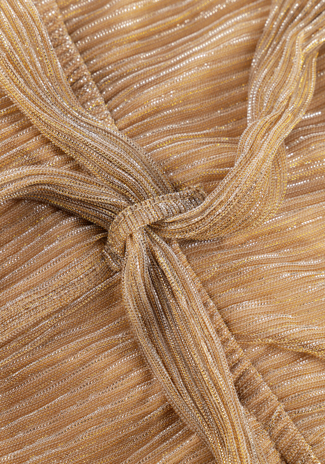 LIKE FLO Combinaison BELLU FLO METALLIC JUMPSUIT en beige - large