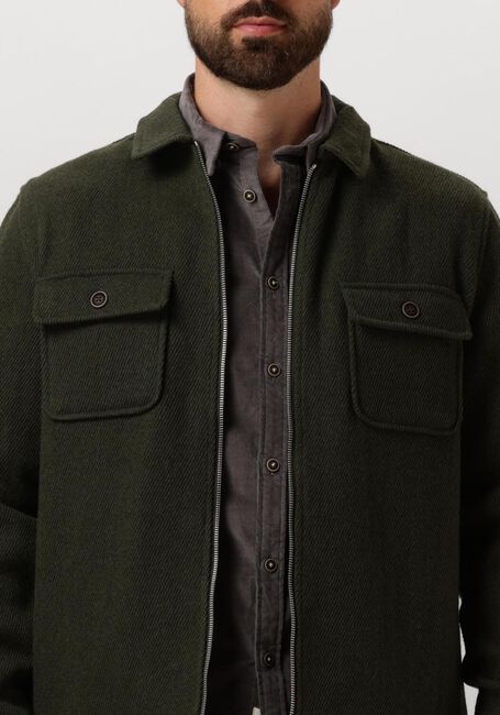 ANERKJENDT Surchemise AKHANKY HEAVY TWILL OVERSHIRT Vert foncé - large