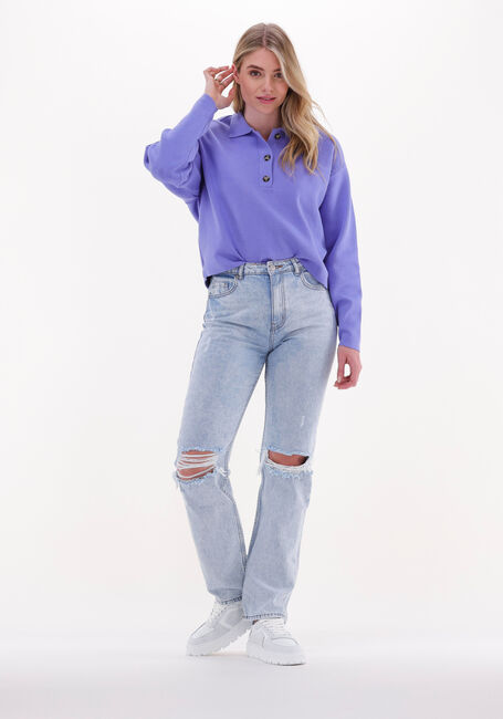 Paarse ANOTHER LABEL Trui CLEO KNITTED PULL - large
