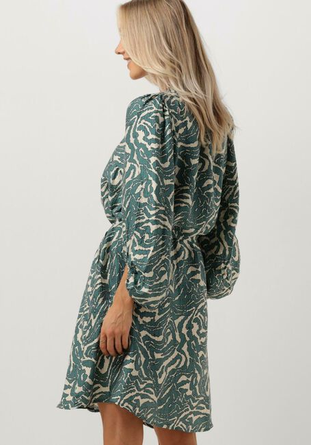 Bruine MSCH COPENHAGEN Mini jurk MSCHZANETA SHIRT DRESS AOP - large