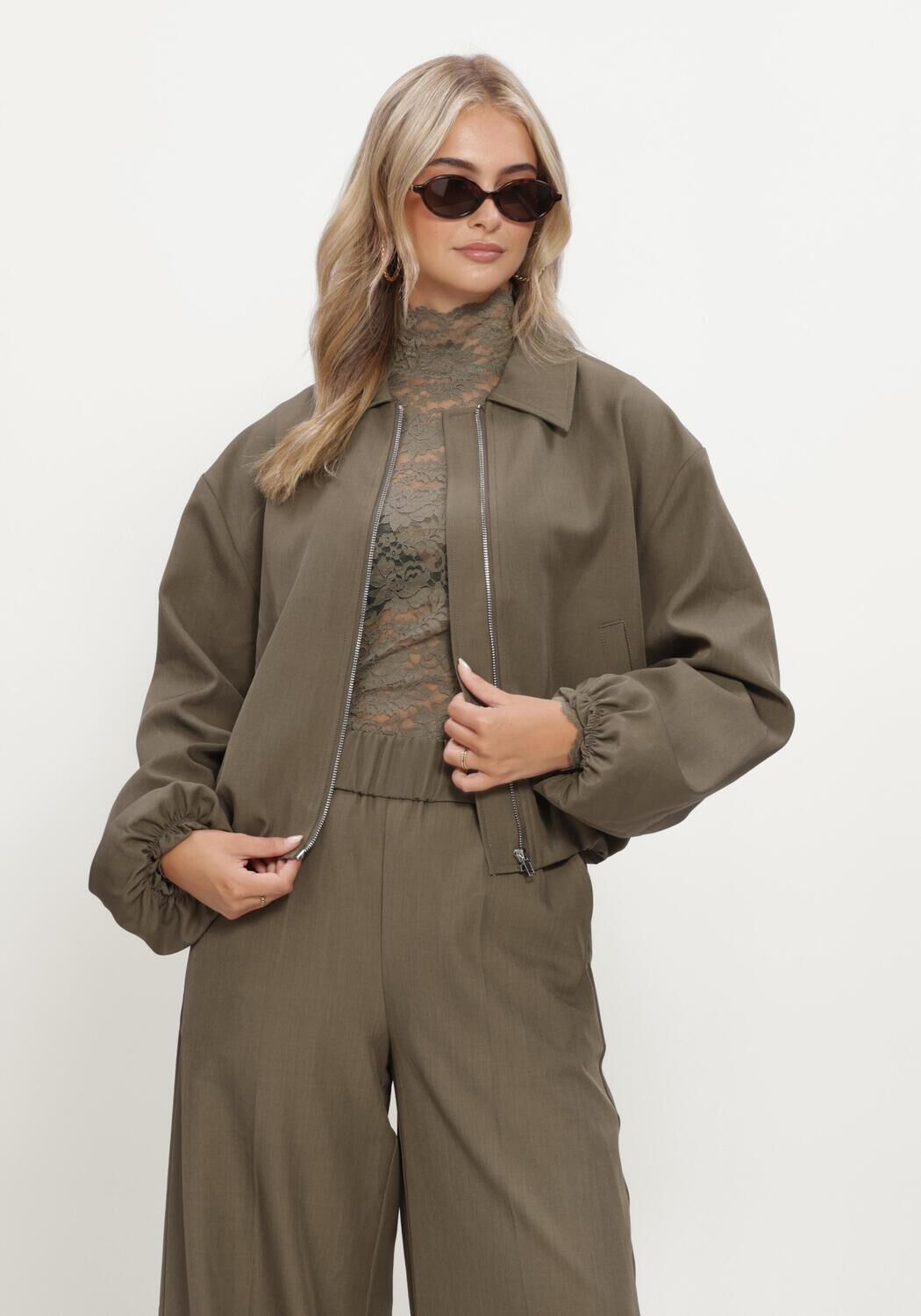 NOTRE-V Blazer NV-INETTE Olive - large