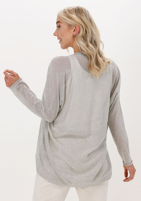 Beige SUMMUM Trui OVERSIZED SWEATER SPARKLING LU - large