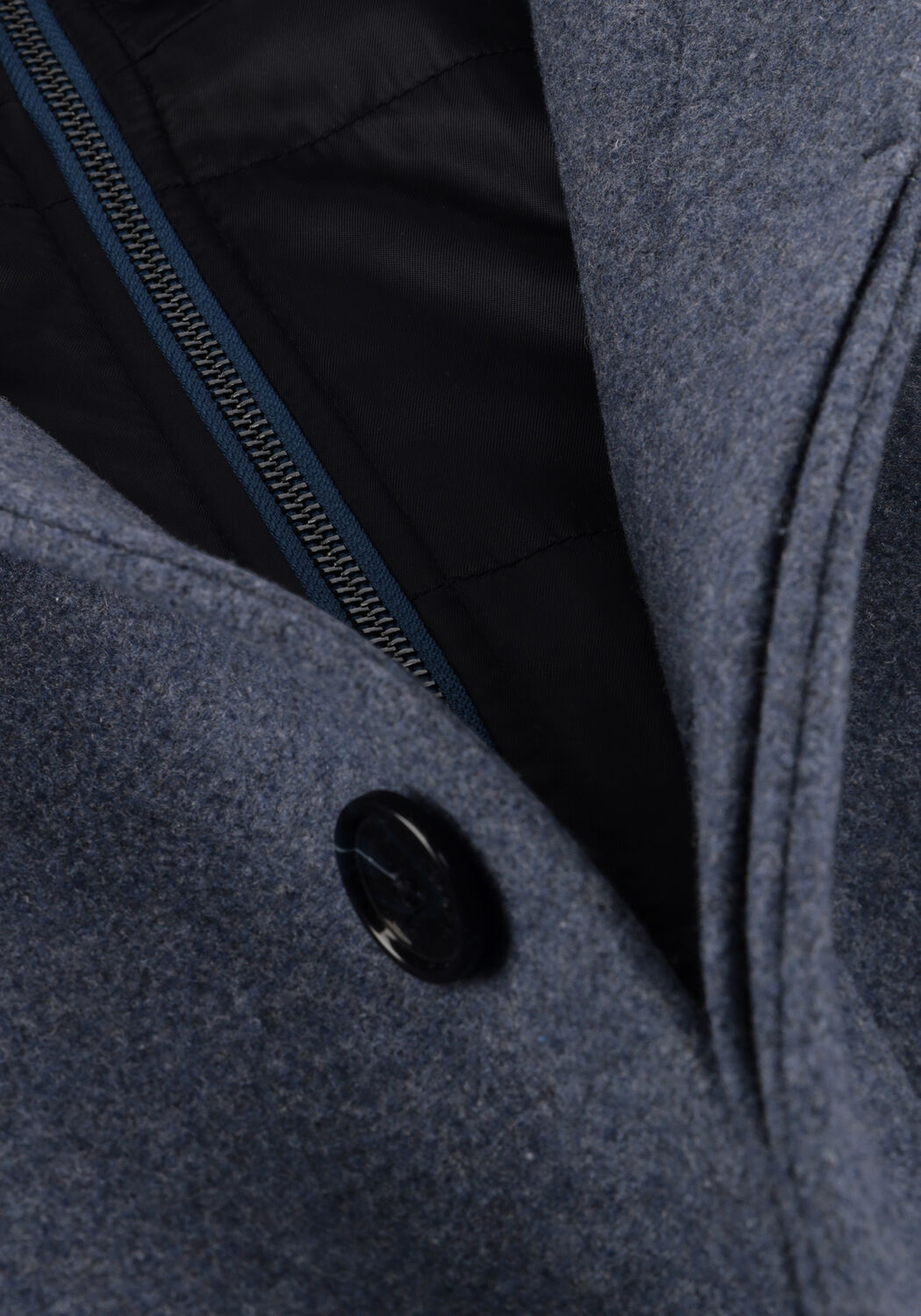 Blauwe MATINIQUE Mantel HARVEY - large