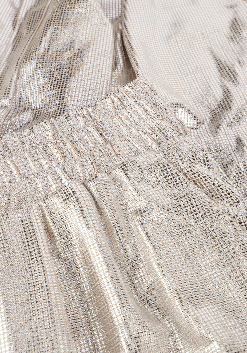 AMAYA AMSTERDAM Pantalon JELLA PANTS en argent - large