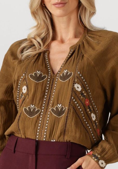 LOUIZON CHEMANCE Blouses Kaki - large
