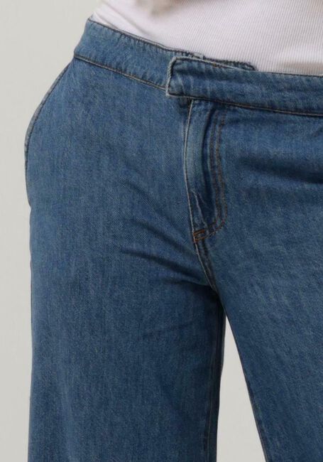 TWINSET MILANO Wide jeans 10070822-CPC en bleu - large