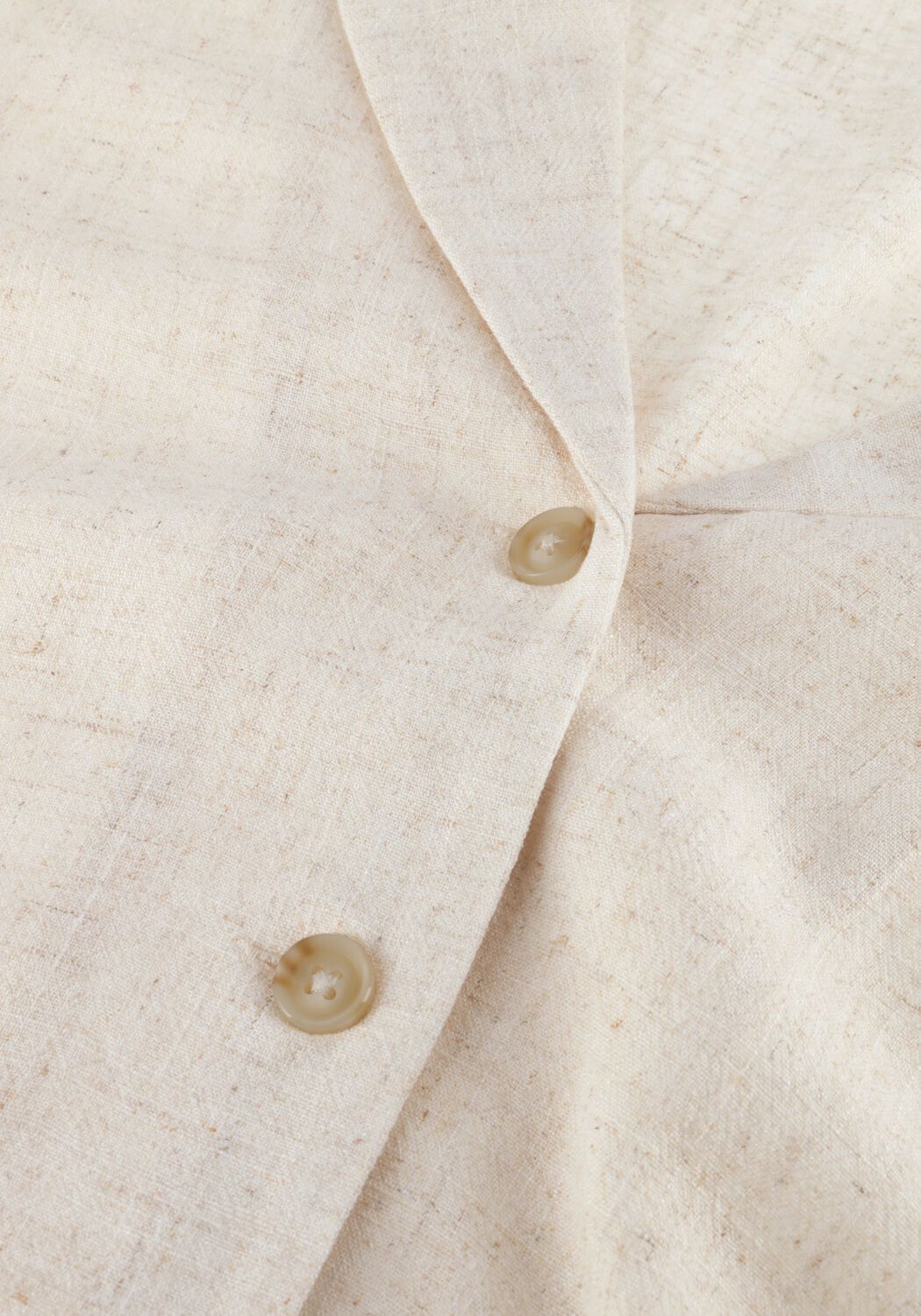 Beige OBJECT  OBJSANNE S/S RE SHIRT - large