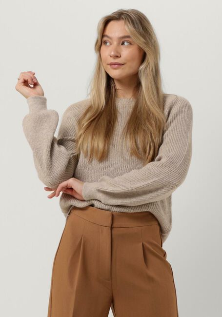 MODSTRÖM Pull BORG O-NECK en beige - large