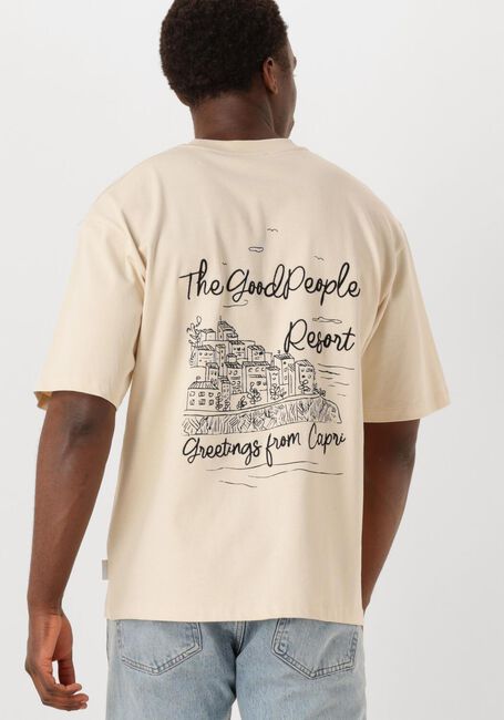 Beige THE GOODPEOPLE T-shirt TCULT - large