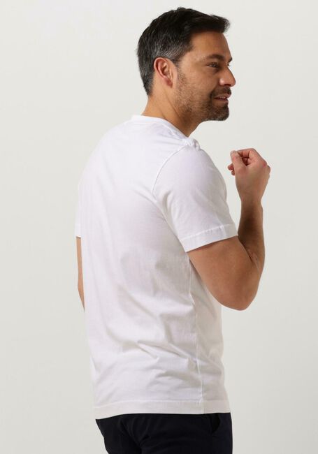 GENTI T-shirt J7052-1223 en blanc - large