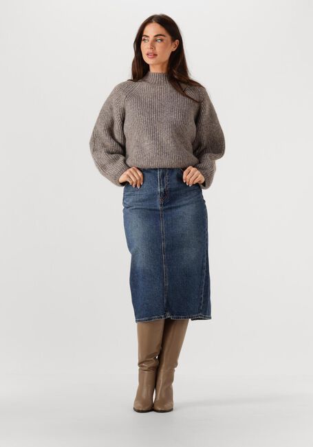 Blauwe LEVI'S Rokken HR BACK SLIT SKIRT - large