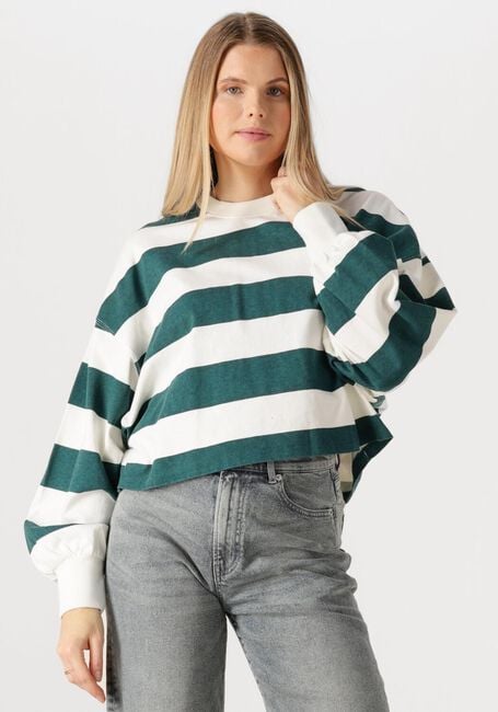 CATWALK JUNKIE OVERSIZED STRIPED LONG SLEEVE Pulls & Gilets en vert - large