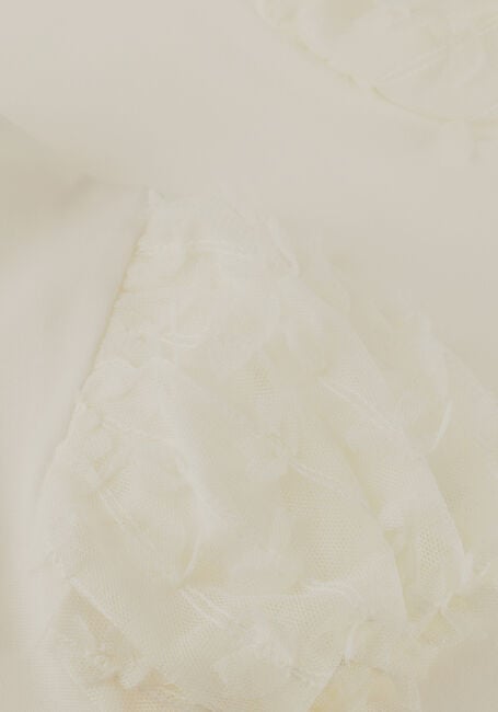 MAYORAL T-shirt S/SL TULLE T-SHIRT en beige - large