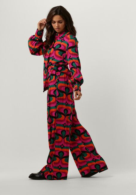 IDANO Pantalon large HILDE SIXTIES Fuchsia - large