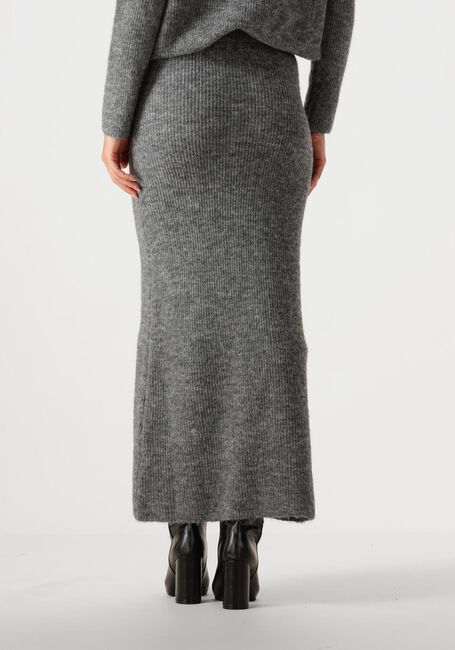 YDENCE Jupe maxi KNITTED SKIRT LAINEY en gris - large