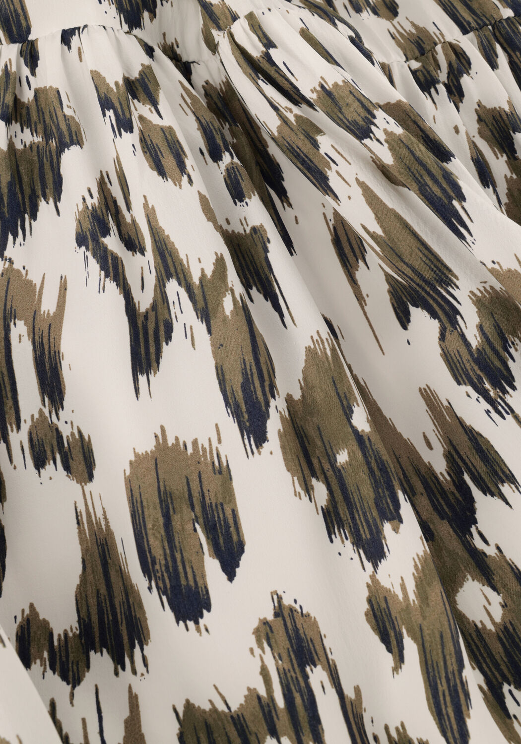 SCOTCH & SODA Mini robe SHORT DRESS WITH RUFFLE SLEEVE DETAIL Olive - large