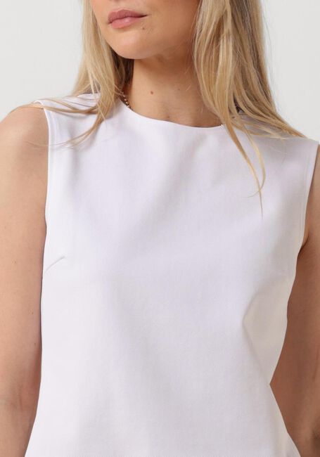 VANILIA Haut TWILL SLEEVLESS en blanc - large