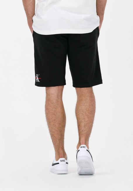 Zwarte CALVIN KLEIN Korte broek MONOGRAM LOGO HWK SHORT - large