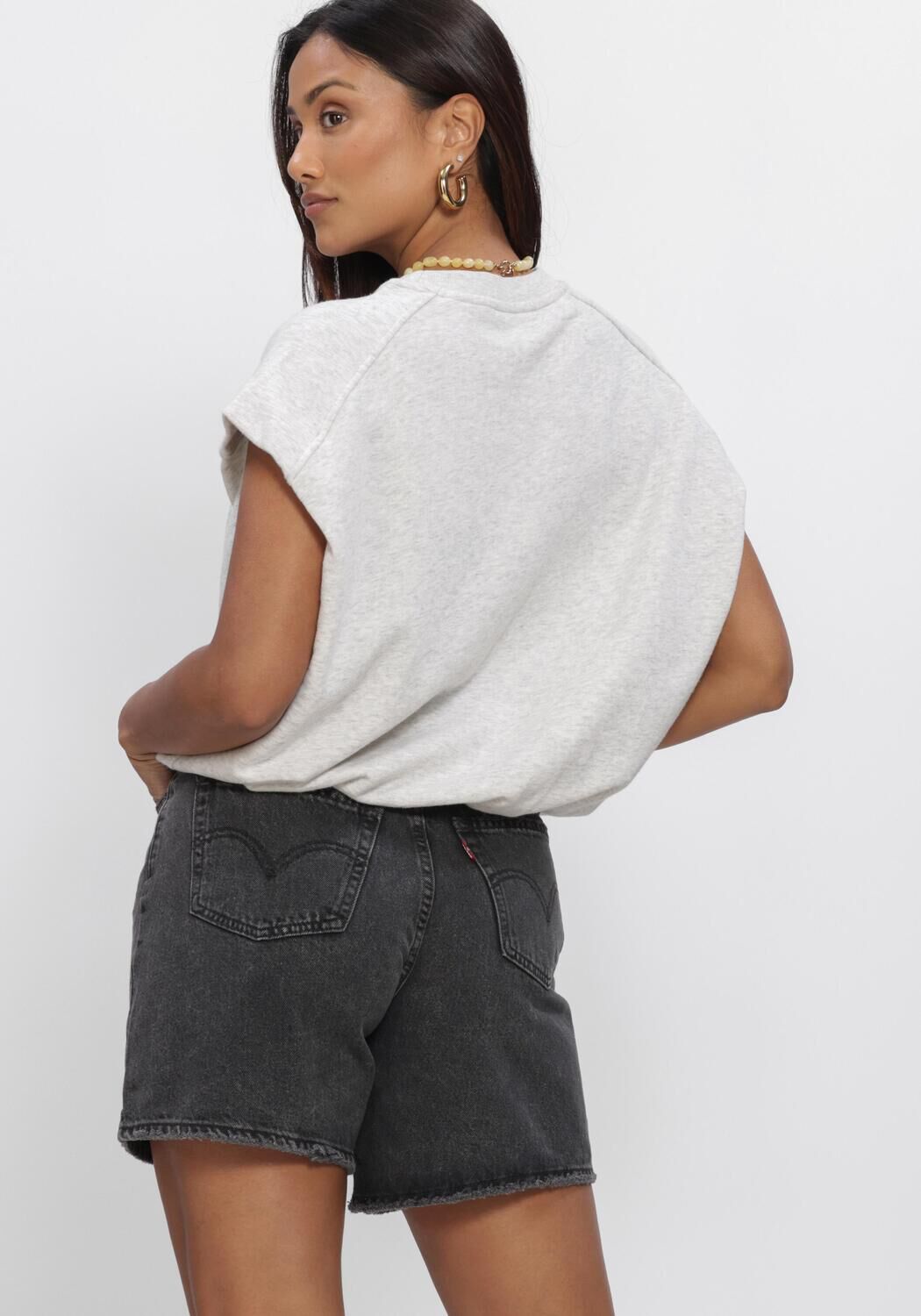 Grijze CATWALK JUNKIE Truien/vesten SLEEVELESS SWEATER - large