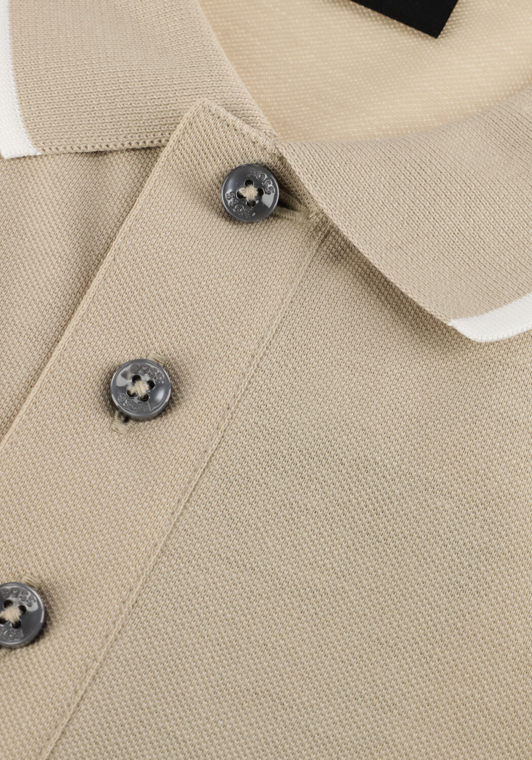 BOSS BLACK Polo PARLAY 190 en beige - large