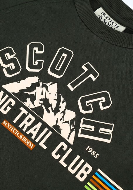 Donkergroene SCOTCH & SODA Sweater 167574-22-FWBM-D40 Donkergroene SCOTCH & SODA Sweater 167574-22-FWBM-D40 - large