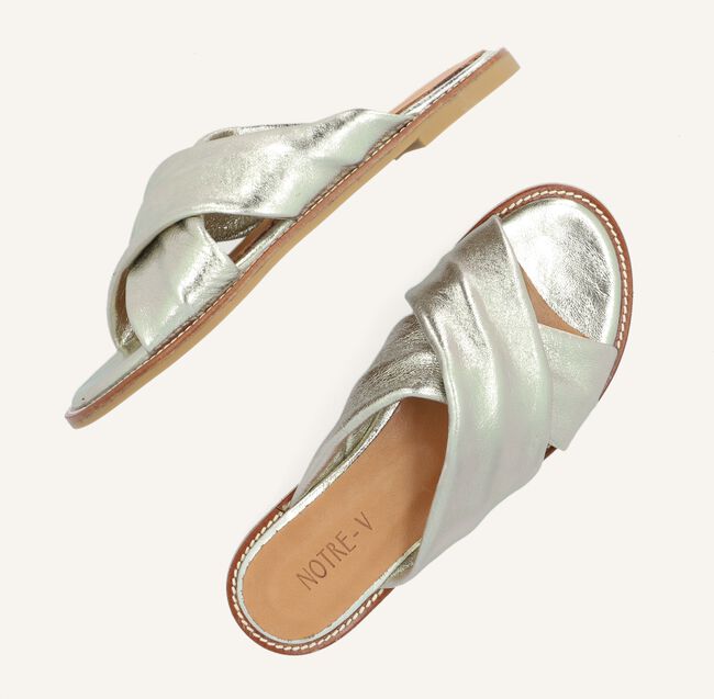 Gouden NOTRE-V Slippers 10366 Gouden NOTRE-V Slippers 10366 - large