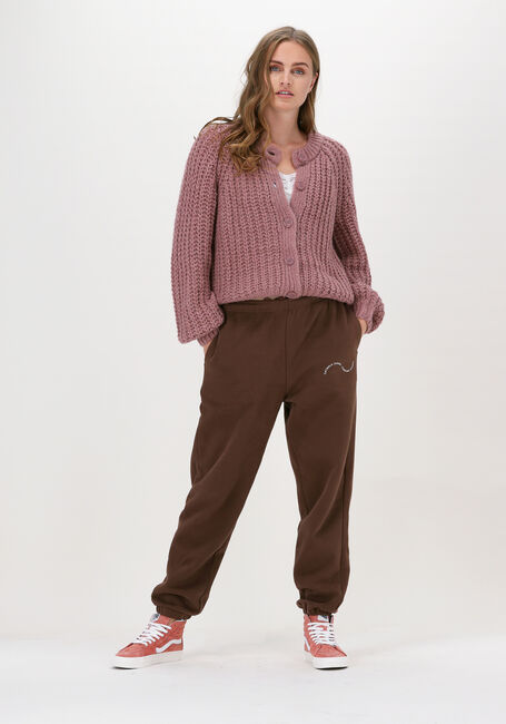 Roze MSCH COPENHAGEN Vest JILETTA HEIDI CARDIGAN - large