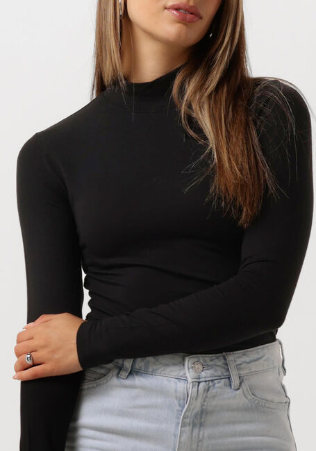 Zwarte SELECTED FEMME Coltrui SLFMANJA LS HIGH NECK - large