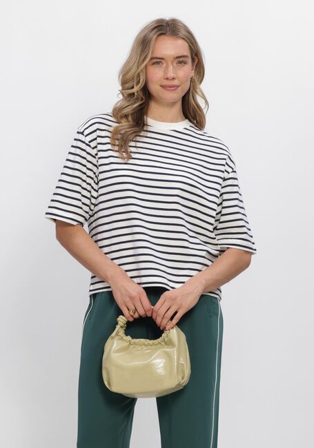 Blauwe CATWALK JUNKIE Tops & T-shirts LOOSE FIT STRIPED TSHIRT - large