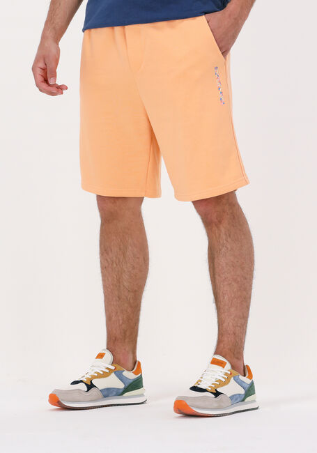 SCOTCH & SODA Pantalon courte SWEAT SHORT IN ORGANIC COTTON en orange - large