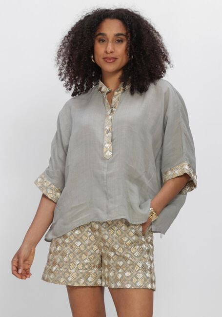 GREEK ARCHAIC KORI S26K-4064126 Blouses Gris clair - large