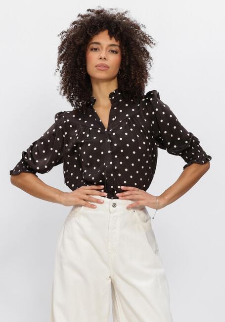 Bruine NEO NOIR  DIANA DOT BLOUSE - large