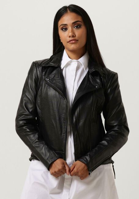 MODSTRÖM Veste en cuir IMAN en noir - large