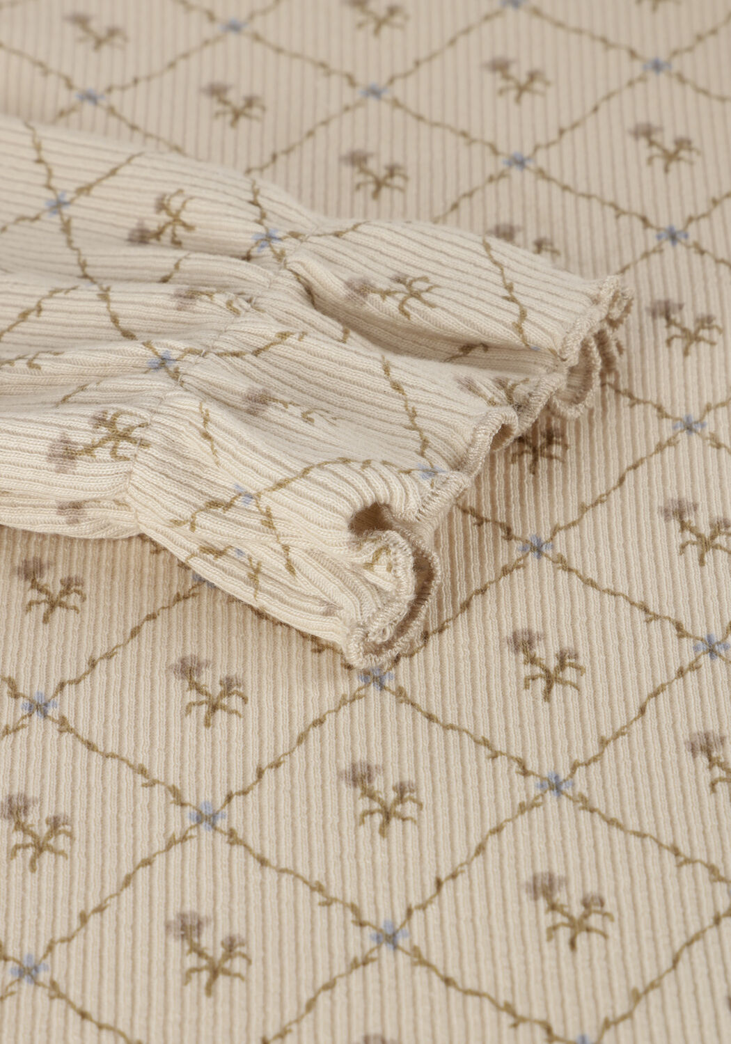 LIL' ATELIER Haut NMFGAGO KUG LS SLIM TOP LIL en beige - large